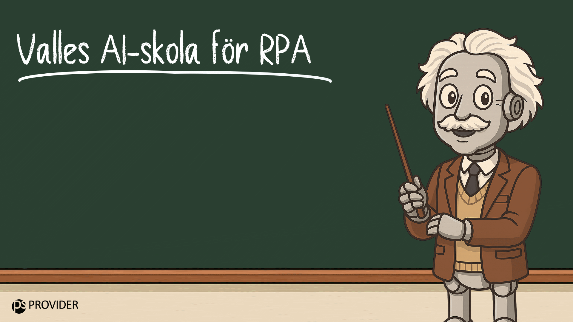 Valles AI-skola för RPA